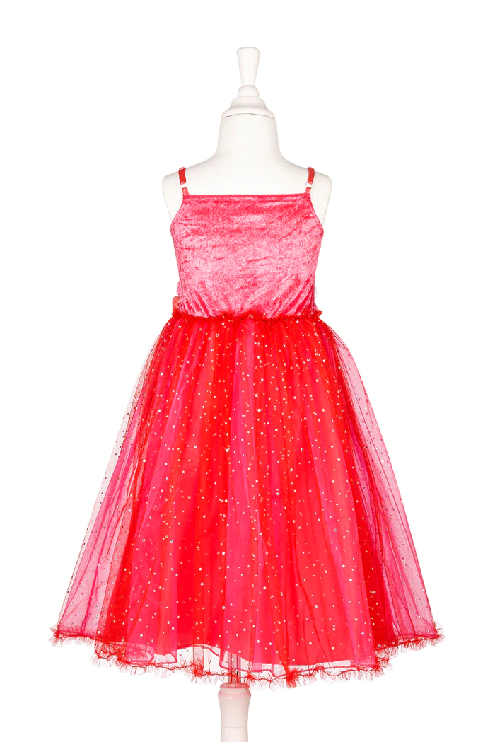 souza evyanne jurk - rood, 5-7 jr / 110-122 cm
