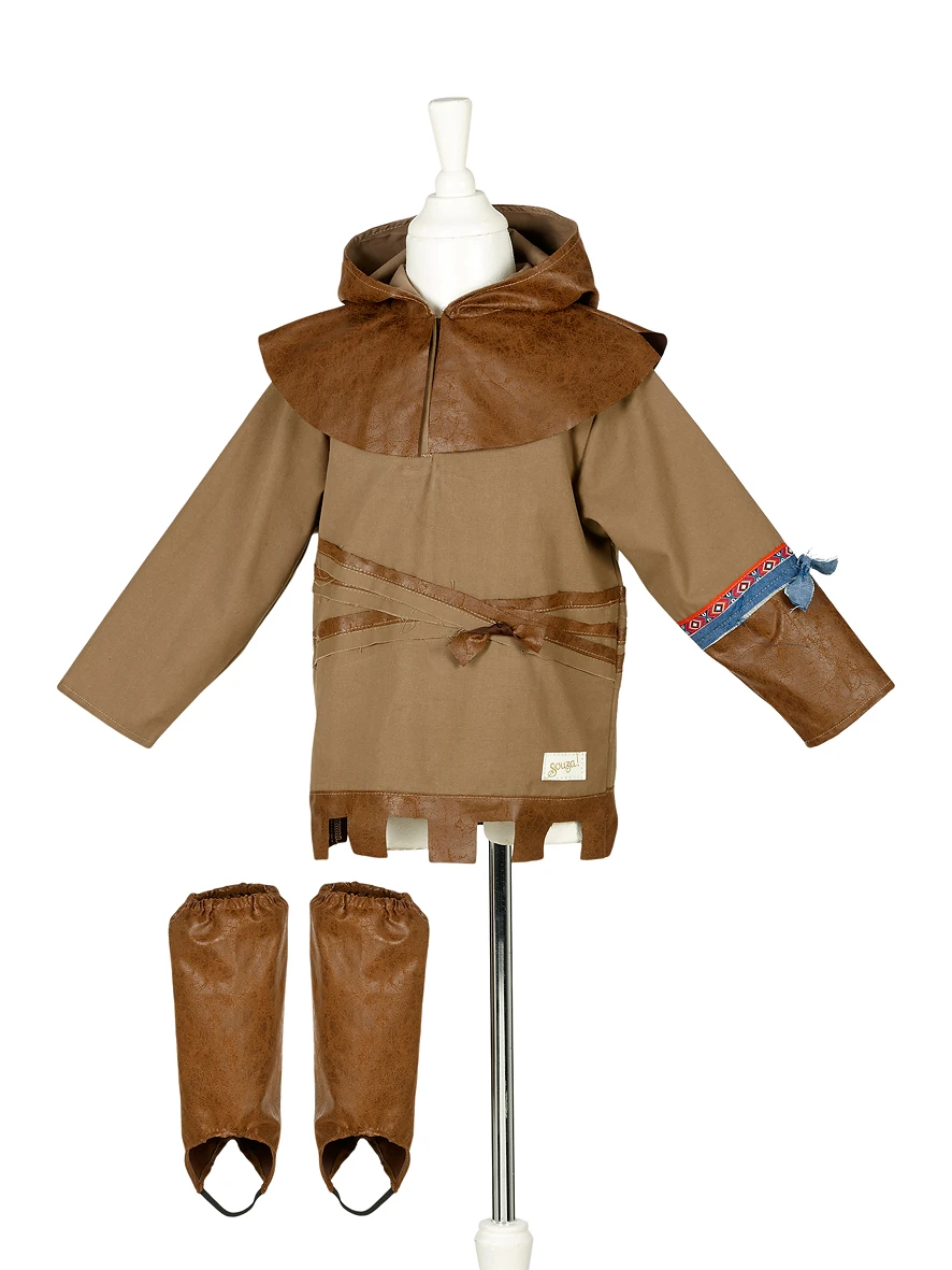 souza robin wood verkleedset, 5-7 jr / 110-122 cm