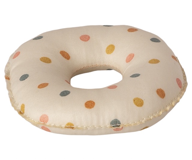maileg float, small mouse - multi dot