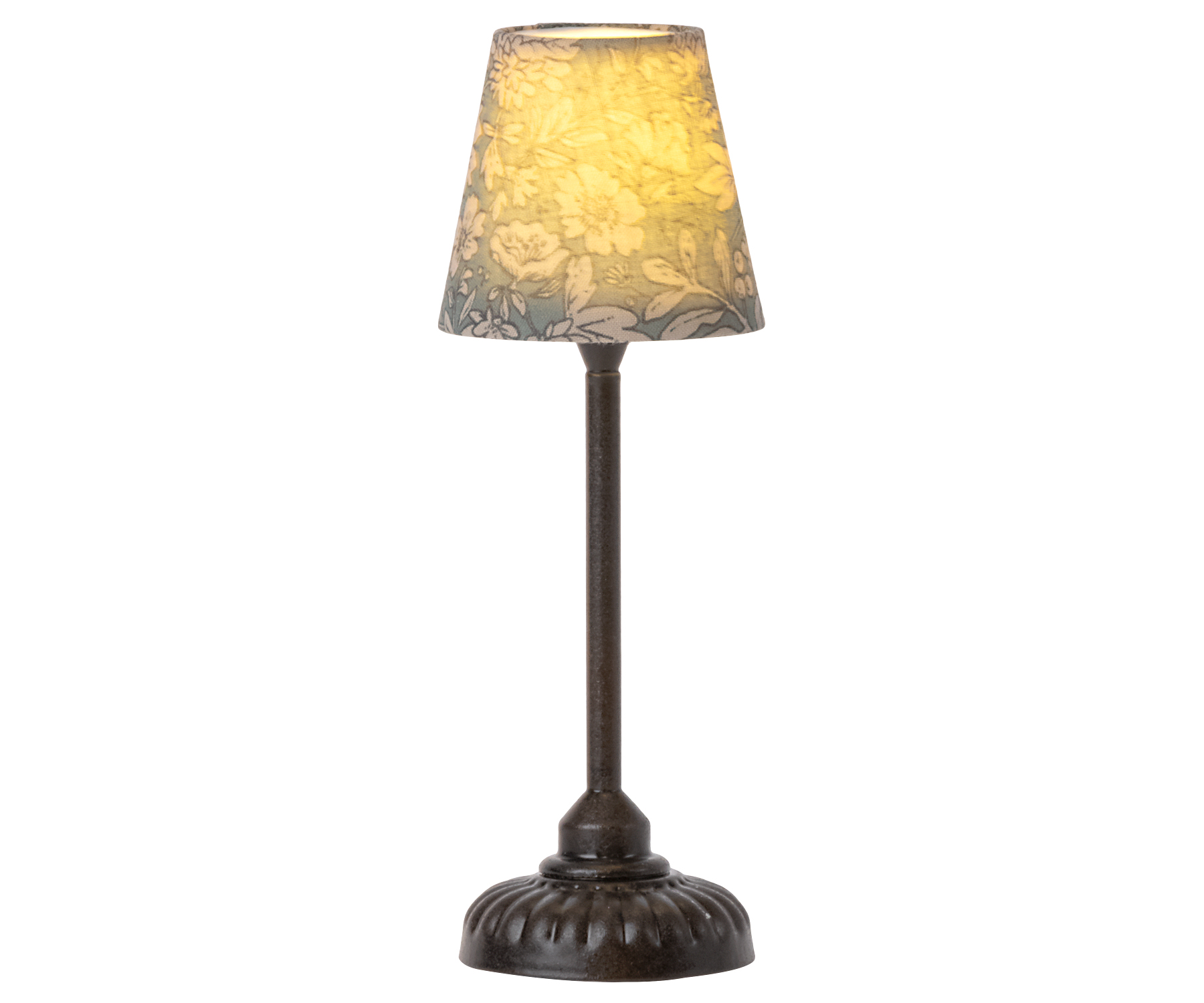 maileg vintage floor lamp, small - antracite