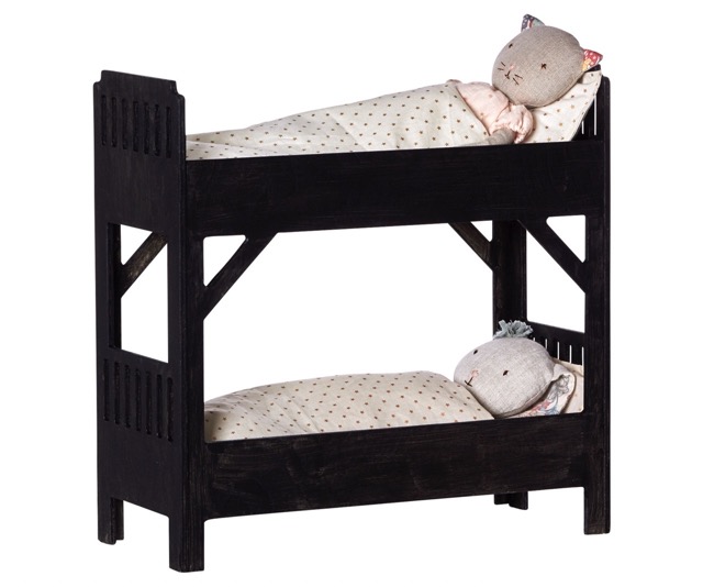 maileg bunk bed - black