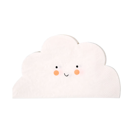 meri meri happy cloud napkins
