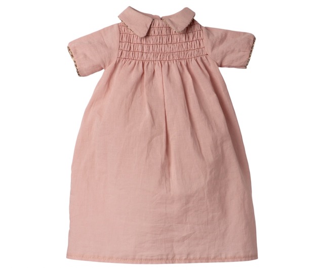 maileg bunny size 4 in dress - pink