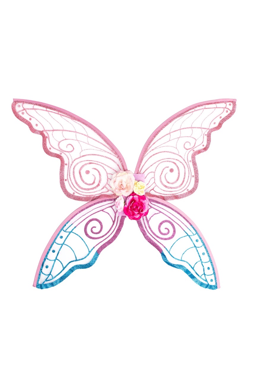 fairy blossom wings - roze/blauw