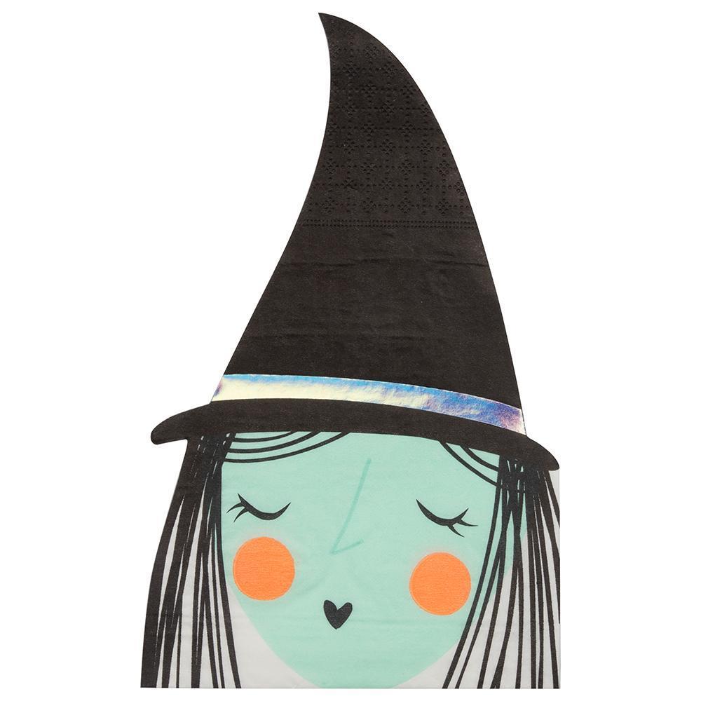 meri meri spooky witch napkins