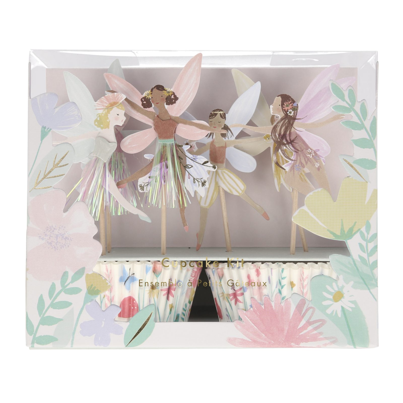 meri meri fairy cupcake kit - pastel