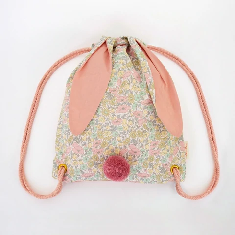 meri meri floral bunny backpack