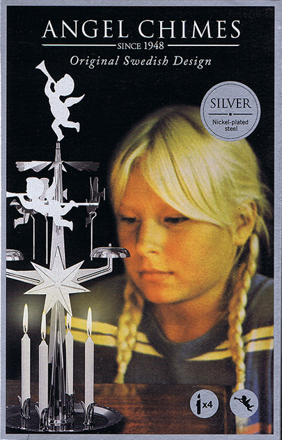 angel chimes - silver