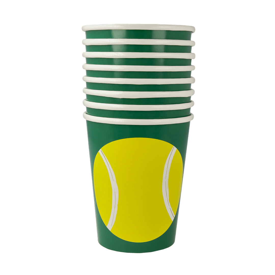 meri meri tennis cups