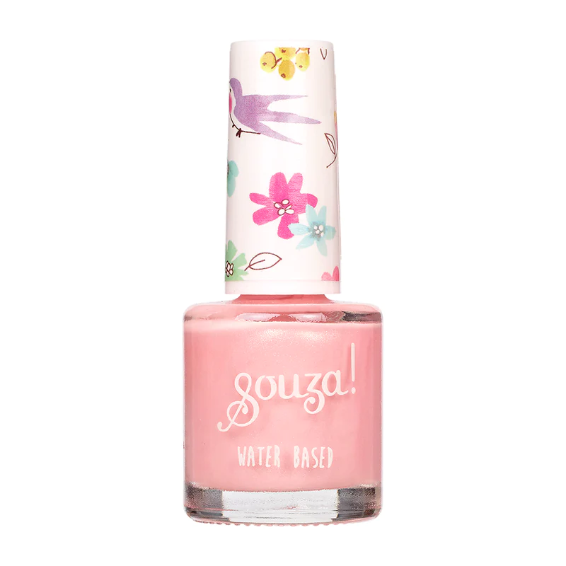souza nail polish - salmon/pearl