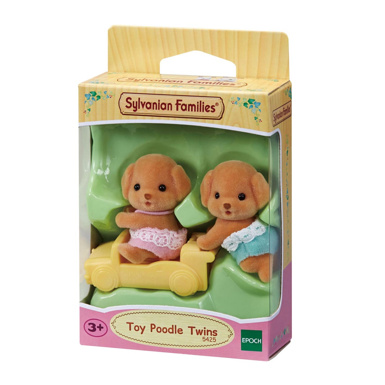 sylvanian families toy poodle twins