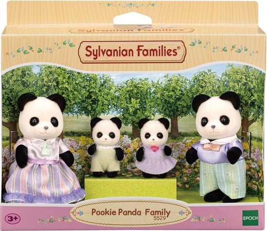 sylvanian families panda family