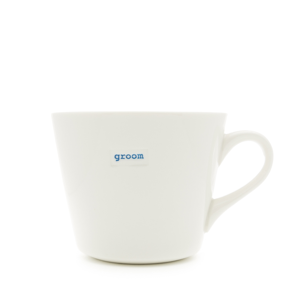 groom - bucket mug