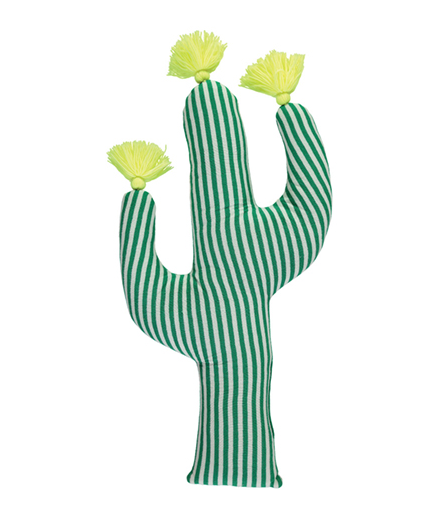 meri meri knitted cactus cushion