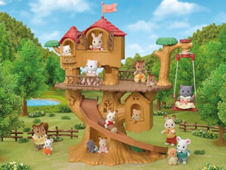 sylvanian families adventurous tree house