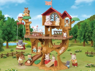 sylvanian families adventurous tree house