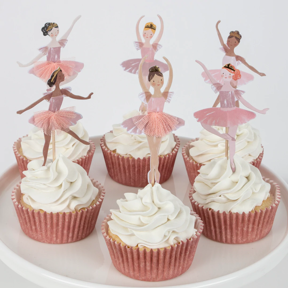 meri meri ballerina cupcake kit