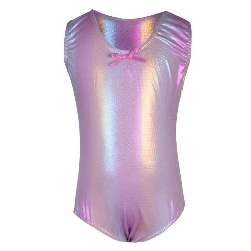 bodysuit - rainbow/pink (3-4 yrs)