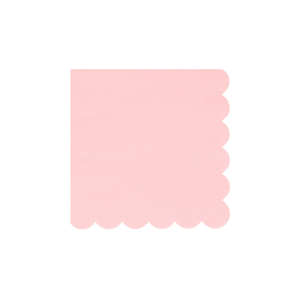 meri meri cotton candy pink napkins, small