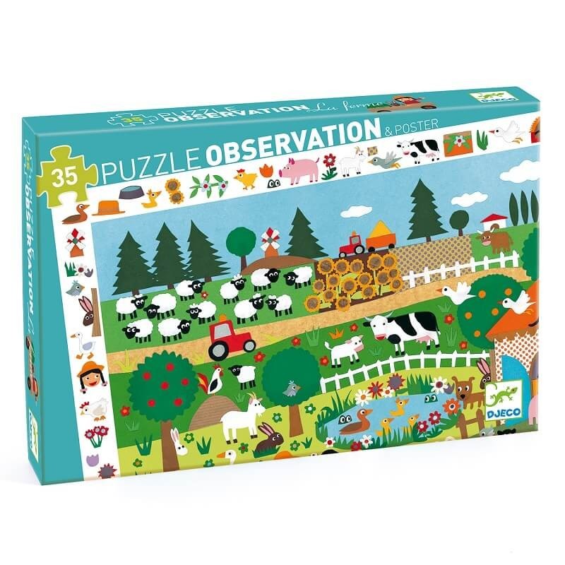  DJECO The Orchestra 35pc Observation Jigsaw Puzzle +