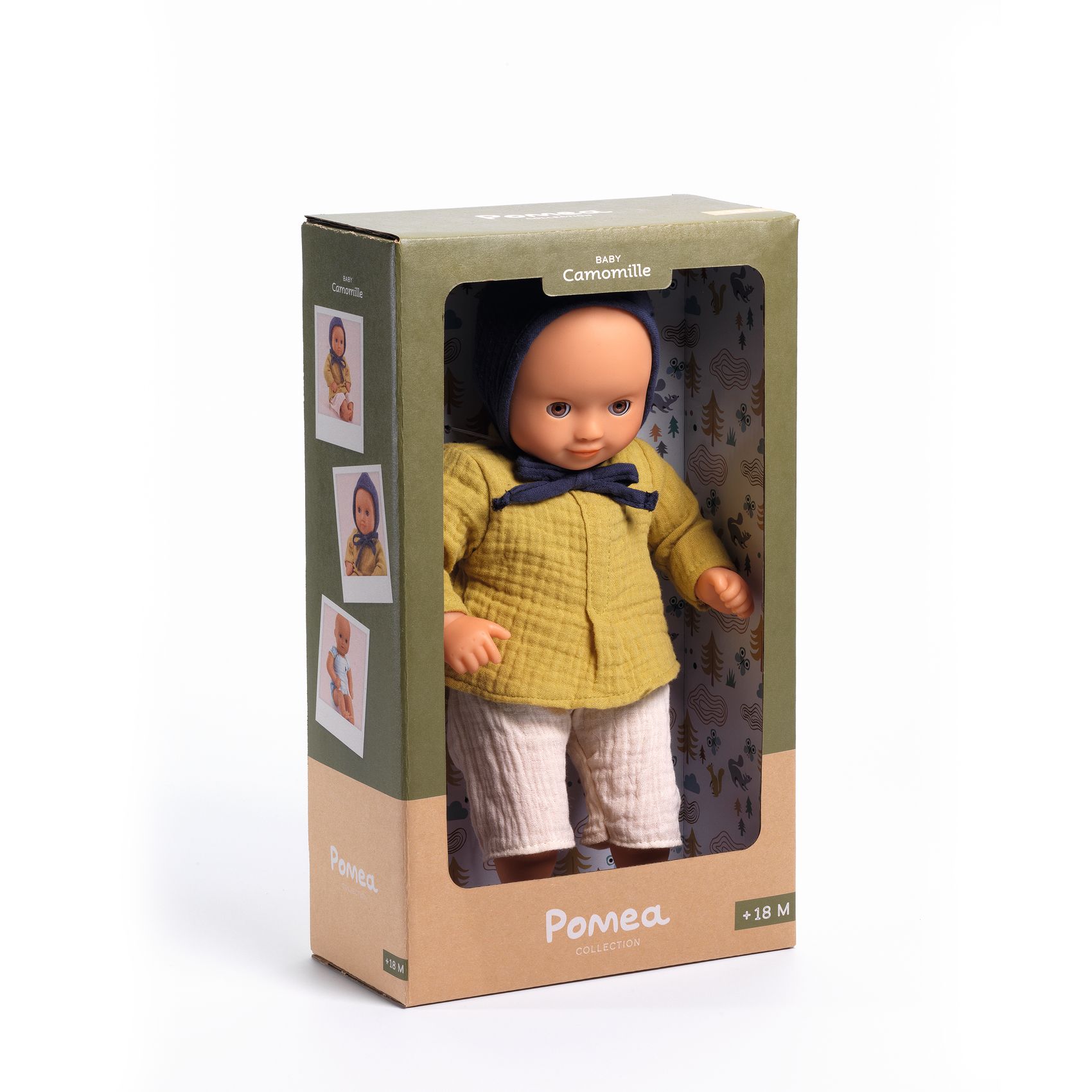 djeco baby doll - camomille (32 cm)