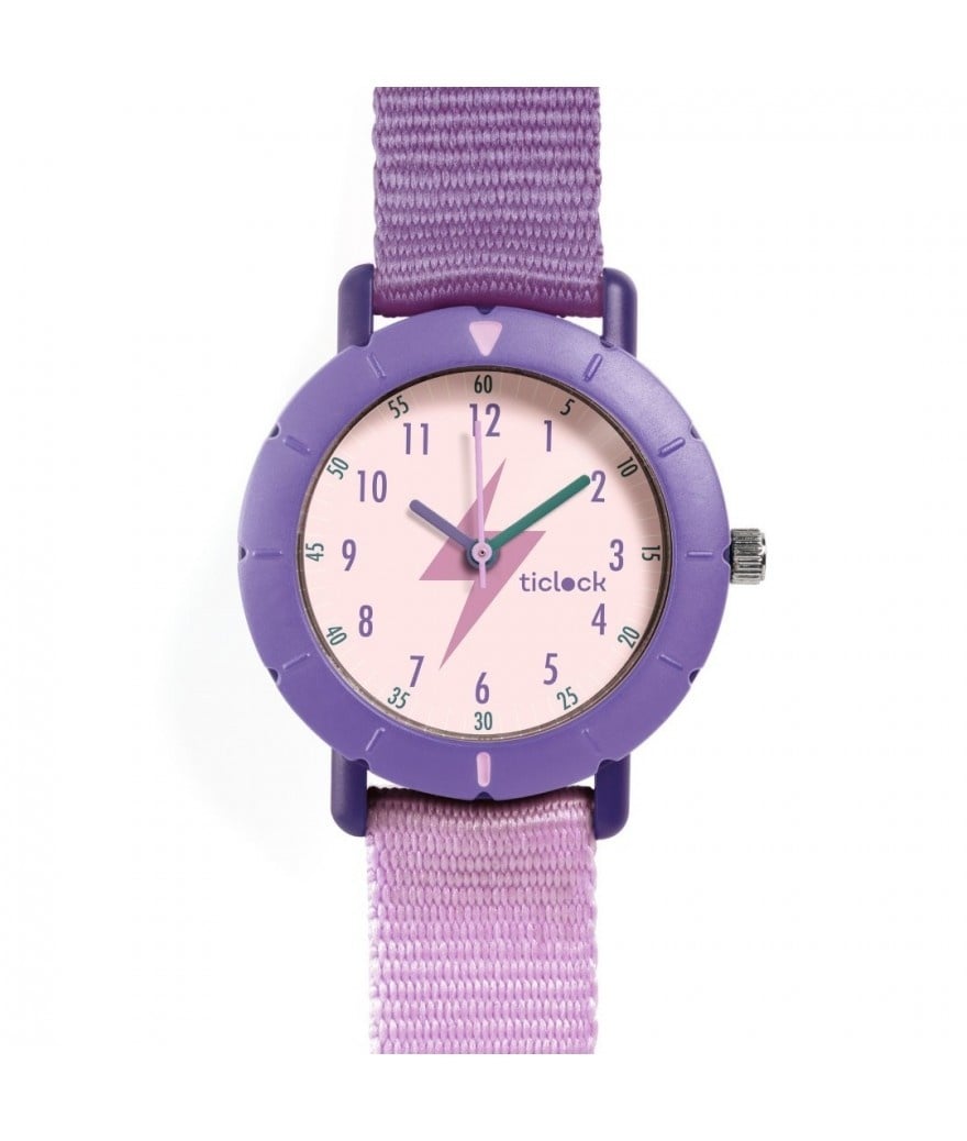djeco sport horloge - purple flash