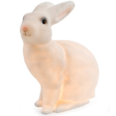 lamp konijn wit