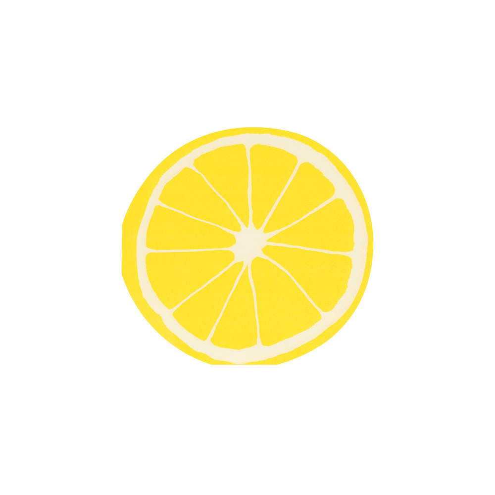 meri meri lemon napkins