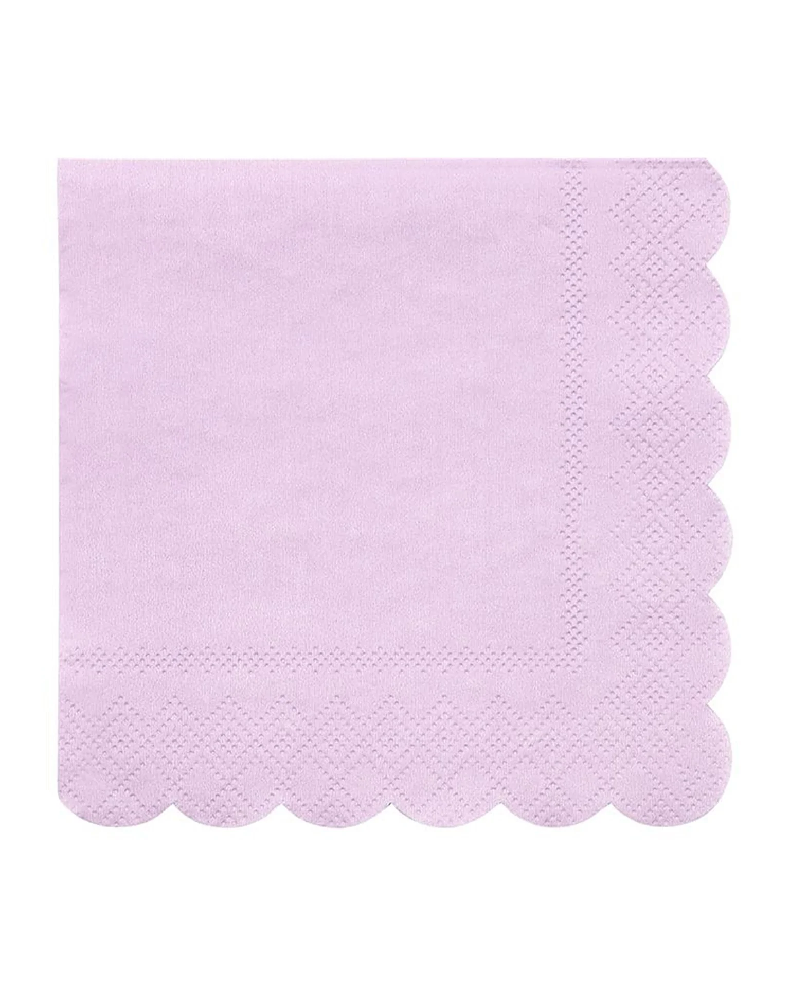 meri meri lilac napkins, small