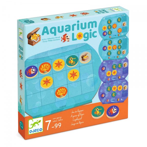 djeco logic game - aquarium logic