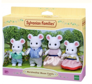 sylvanian families marshmellow mouse family