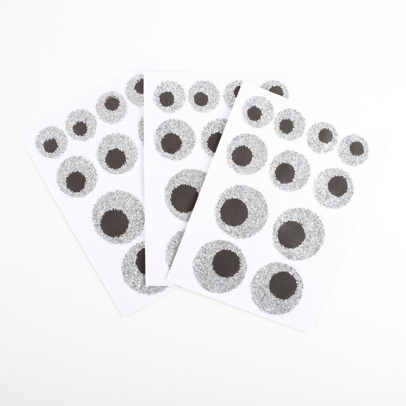 mer meri eco glitter eyeball stickers