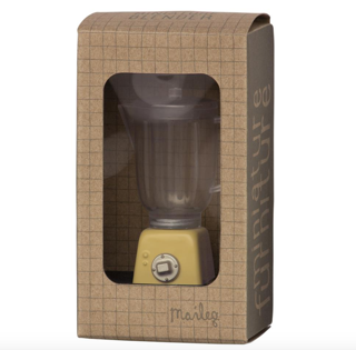 maileg miniature blender - yellow