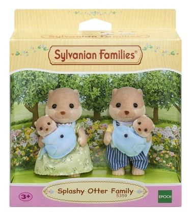 sylvanian families splashy otter family