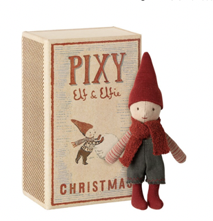 maileg pixy elf in a box