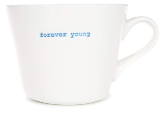 bucket mug forever young