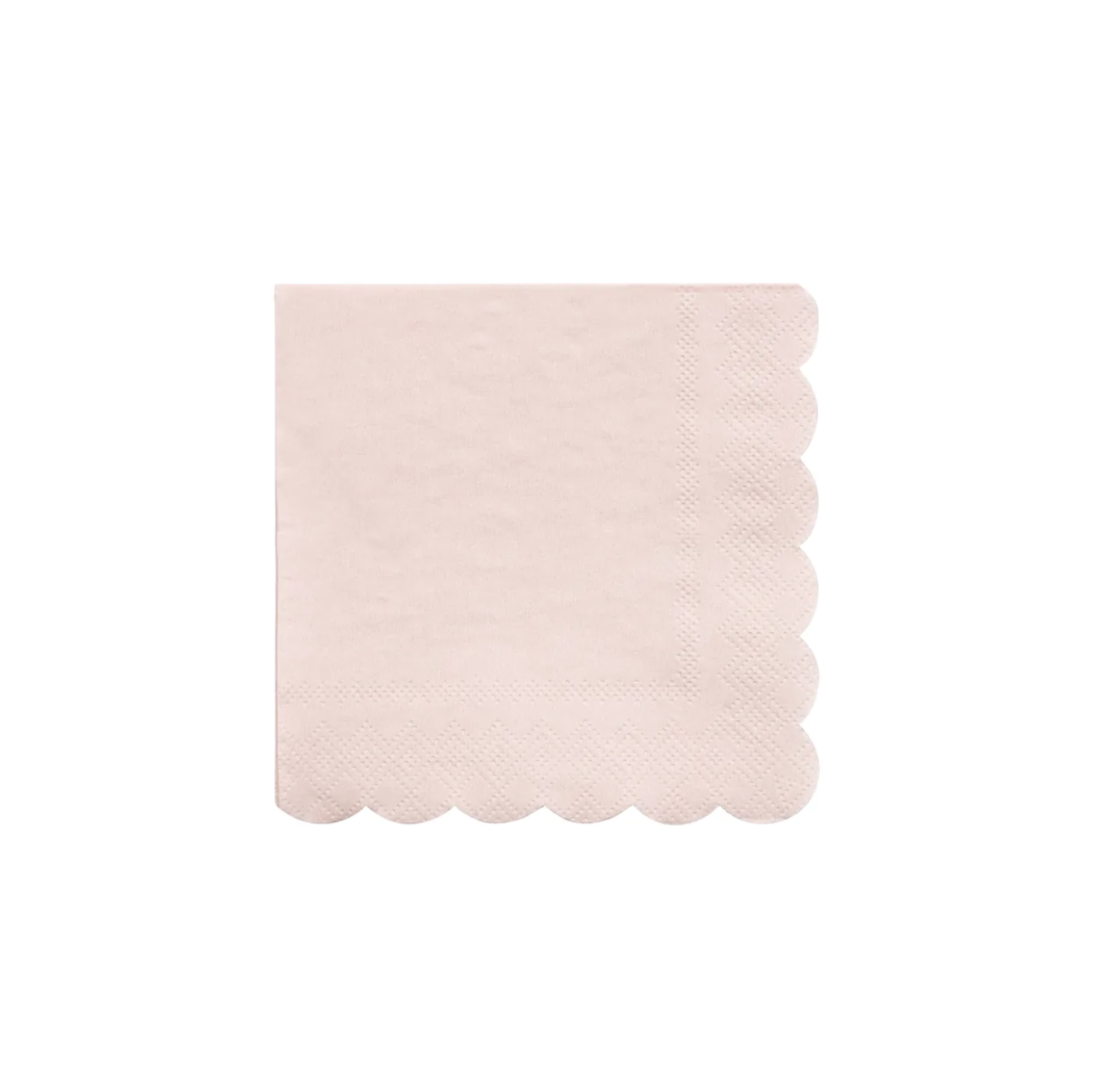 meri meri pale pink napkins, small