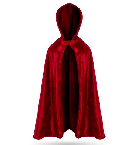 little red riding cape (3-4 yrs)