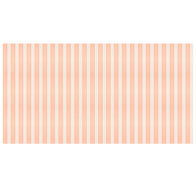 meri meri peach stripe tablecloth