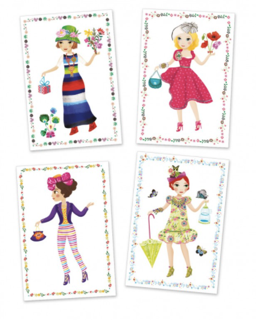 stickers & poppetjes van papier (5-8 jr.)