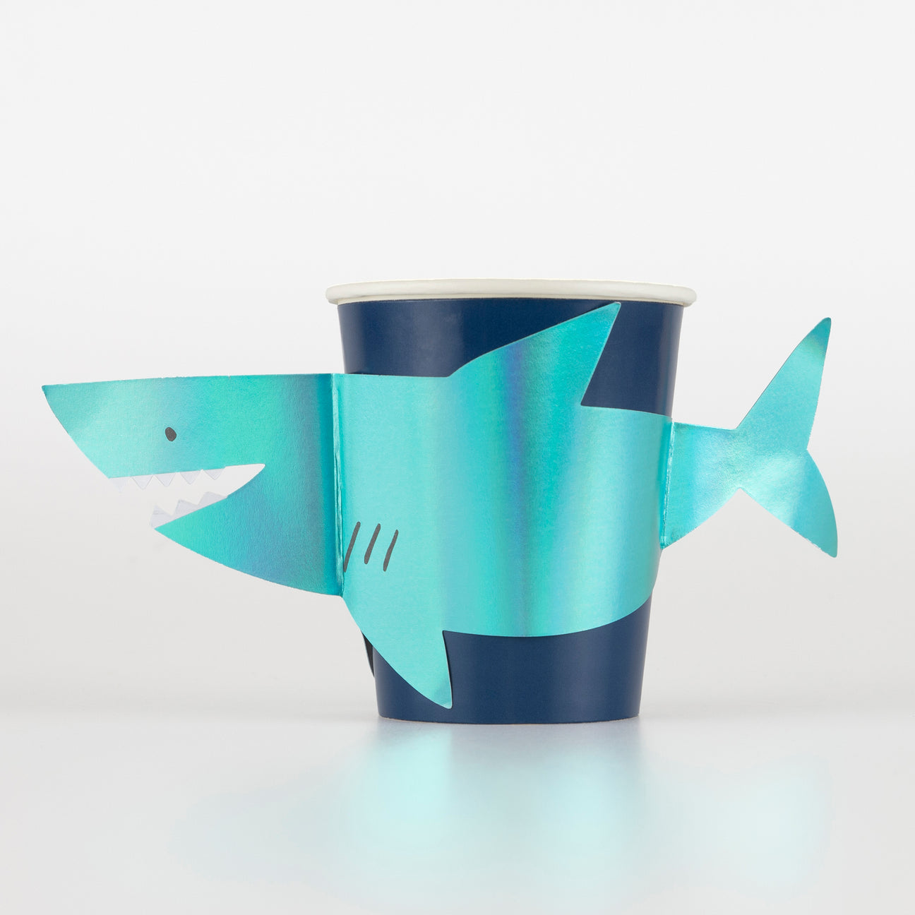 meri meri shark cups