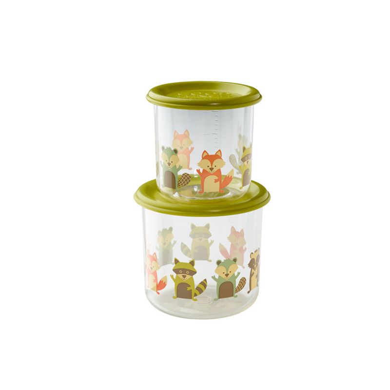 sugarbooger snack boxes (set of 2) - what did the fox eat