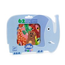 djeco stickers - safari dieren | Kinderfeestwinkel | Speelgoedwinkel | Feestwinkel | Kinderwinkel | Amsterdam