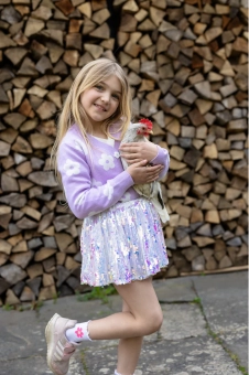 sequins concert queen skirt (4-6 jr)