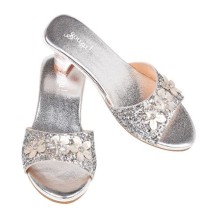 souza slipper hoge hak mariona - zilver/metallic (maat 30/31)