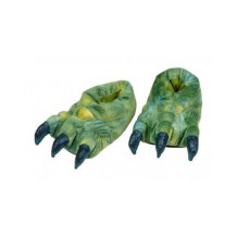 souza sloffen tyrannosaurus - groen (maat 34-35-36) | Kinderfeestwinkel | Speelgoedwinkel | Feestwinkel | Kinderwinkel | Amst