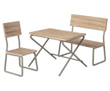 maileg garden set, table with chair & bench | Kinderfeestwinkel | Speelgoedwinkel | Feestwinkel | Kinderwinkel | Amsterdam