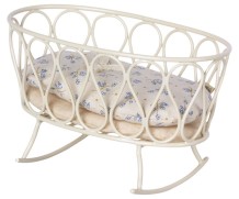 maileg cradle w. sleeping bag, MY - blue | Kinderfeestwinkel | Speelgoedwinkel | Feestwinkel | Kinderwinkel | Amsterdam