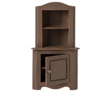 maileg miniature corner cabinet - brown | Kinderfeestwinkel | Speelgoedwinkel | Feestwinkel | Kinderwinkel | Amsterdam