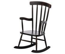 maileg rocking chair, mouse - anthracite | Kinderfeestwinkel | Speelgoedwinkel | Feestwinkel | Kinderwinkel | Amsterdam